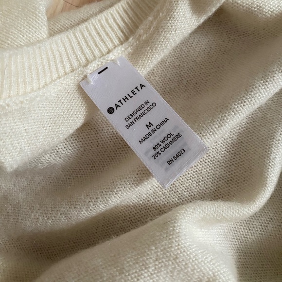 Athleta Cashmere and Wool Twist Sweater - Picture 5 of 5